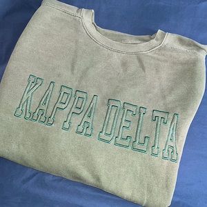 Kappa Delta long sleeve crew neck